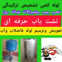 نشت یابی لوله کش نصب پمپ  تشخیص ترکیدگی نم ورطوبت|خدمات پیشه و مهارت|تهران, دانشگاه شریف|دیوار