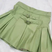 تاپ کراپ نیمتنه دامن کوتاه چرم زنانه|لباس|مشهد, حسابی جنوبی (شهرک غرب)|دیوار