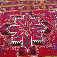 دوجفت‌فرش‌دستبافت‌شش‌۶متر‌بارماخ‌توخوش‌وتک‌۹متر