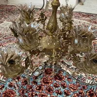 لوستر برنجی|لوستر و چراغ آویز|رباط‌کریم, |دیوار