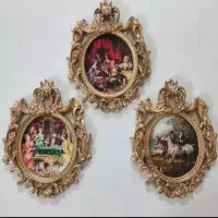 دیوارکوب مخمل سلطنتی تاج دار