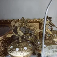 قندان برنجی|ظروف سرو و پذیرایی|محمدیه-قزوین, |دیوار
