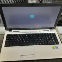 لپ تاپ MSI سفید رنگ... هارد 500 گیگ|رایانه همراه|کرج, عظیمیه|دیوار