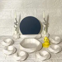 هفتسین گیسو|ظروف سرو و پذیرایی|نقده, |دیوار