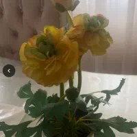 گلدان گل مصنوعی انتیک