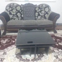 ۲دست مبل وپشتی|مبلمان خانگی و میز عسلی|قم, تعویض پلاک|دیوار