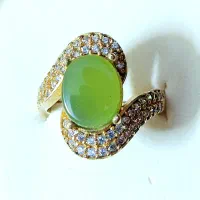 انگشتر یشم طلا روس