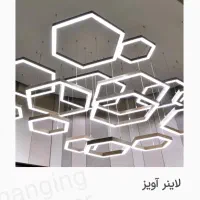 تولید و پخش لاین نوری|ریسه و چراغ تزئینی|بروجن, |دیوار