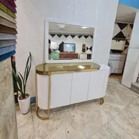 ست میزتلویزیون و اینه کنسول مدل سرکل کد ۸۴۰