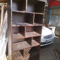 کتاب خانه چوبی تمام چوب در حد نو|کتابخانه، شلف، قفسه‌های دیواری|تهران, آسمان|دیوار