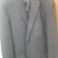 یک قواره کت کتان  کم کارکرده سایز۵۶ در رشت آبی|لباس|رشت, چله خانه|دیوار