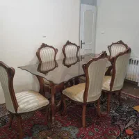 میز نهار خوری 6 نفره