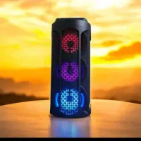 اسپیکر بلوتوثی قابل حمل با میکروفون و کنترول|پخشکننده همراه|شاهرود, |دیوار