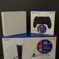 ps5 پی اس فایو اسلیم درحد نو دو دسته یازده بازی