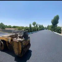 آسفالت گرم وتراشه آسفالت زیرسازی جدول کاری ایزوگام