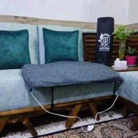 تشک طبی حرارتی برقی پشم اصل هلث لند|تخت و سرویس خواب|تبریز, |دیوار