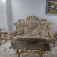 مبل استیل (سلطنتی)در حد نو|مبلمان خانگی و میز عسلی|محمدشهر, محمدشهر|دیوار
