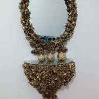 آینه و کنسول طرح دسته گل