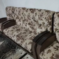 مبل راحتی هفت نفره بامیزجلومبلی وچهارعدد عسلی|مبلمان خانگی و میز عسلی|پاکدشت, پاکدشت (مامازند)|دیوار