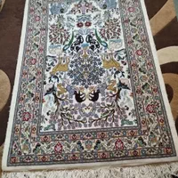 فرش دستباف طرح جنگلی پشم خالص و ابریشم|فرش|تهران, ده‌ونک|دیوار