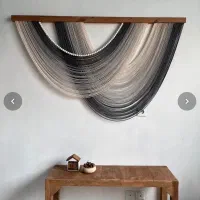 شلف و پرده مکرومه|صنایع دستی و سایر لوازم تزئینی|تهران, لاله زار|دیوار