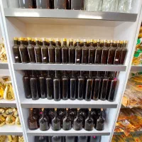 بطریجات شیشه ای چوب پنبه