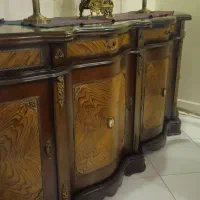 بوفه کنسول چوبی