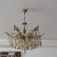 فروش لوستر برنز اصل کاملا نو ۸ شاخه