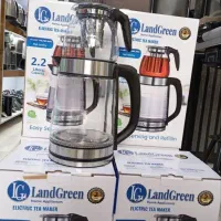 چایساز و کتری برقی استیل و شیشه با گارانتی و ارسال