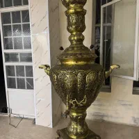 سماور برنجی قلمکاری شده ۲۷۰سانتی