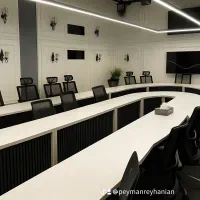 میز کنغرانس و مدیریت مدرن Mdf2026 ژورنالی