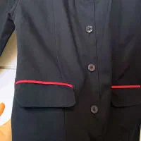 لباس فرم مانتو شلوار مقنعه مدرسه سرمه سایز ۳۴ تا۴۰|لباس|مشهد, شهید مطهری|دیوار