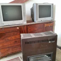 بخاری و تلویزیون سالم|تلویزیون و پروژکتور|گتوند, |دیوار