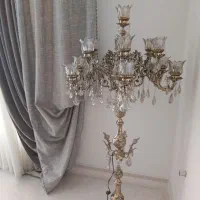 کنارسالنی جفت     ۱۳ شاخه|لوستر و چراغ آویز|کاشان, دشت لتحر|دیوار