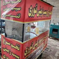 گاری چهار چرخ بساط تنوری