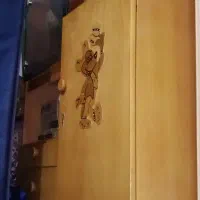 کمد بچه جنس چوب راش. مجانی هر خواست بیاد ببرش