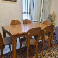 میز غذا خوری ۶ نفره