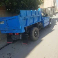حمل بار مصالح ساختمانی نخاله ماسه و...نیسان کمپرسی