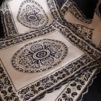 دوعدد پرده ۵۰۰ورومیزی۴۰۰