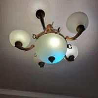 لوستر ۵ شاخه|لوستر و چراغ آویز|اصفهان, خانه اصفهان|دیوار