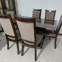 میزناهار خوری ۶ نفره|میز و صندلی غذاخوری|ساری, |دیوار