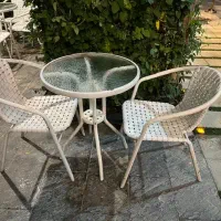 میز و صندلی فضا باز