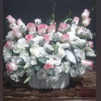 دسته گل سبد گل برای روز دختر|گل و گیاه طبیعی|شاهین‌شهر, عطار|دیوار