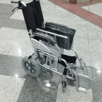 ویلچر طوسی مشکی بدنه آلومینیم چرخ ۱۲ ژله ای آکبند|آرایشی، بهداشتی، درمانی|تهران, ستارخان|دیوار