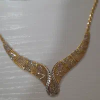 سرویس طلا ویک گردنبندسبک|جواهرات|محمدیه-قزوین, |دیوار