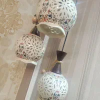 لوستر چینی سه شعله|لوستر و چراغ آویز|تهران, تهرانپارس جنوبی|دیوار