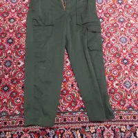 شلوار سبز شش جیب