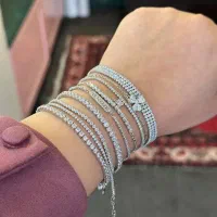 دستبند جواهری تنیسی