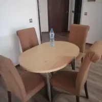 حراج میز نهار خوری به همراه چهار صندلی|حراج|کیش, |دیوار