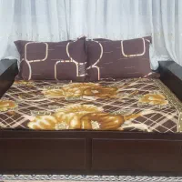 تخت سنتی با کشو مبل سنتی باغ